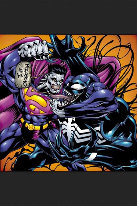Bizzaro Venom Superman Villain Dc Marvel Comics