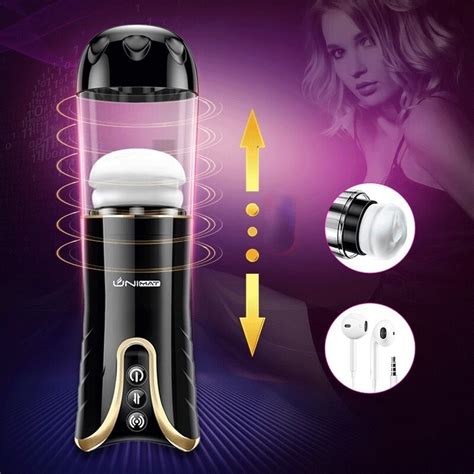 Automatic Male Masturbator Electric Pumping Clip Suction Telescopic Cup Pocket Pussy Real Vagina