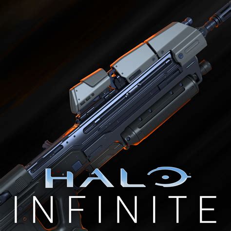 Artstation Halo Infinite Unsc Assault Rifle Hi Res