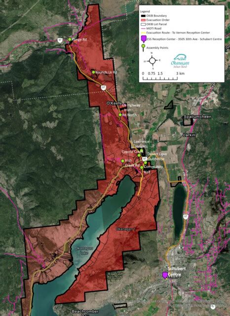 Multiple New Wildfire Evacuation Alerts For Vernon Coldstream Swan Lake Rdno Vernon News
