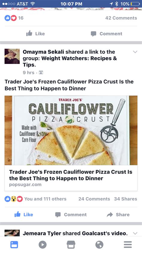 Trader joe's cauliflower pizza crust is a good tasting and healthy alternative to regular pizza crust. Trader Joe cauliflower crust | Food hacks, Cauliflower ...