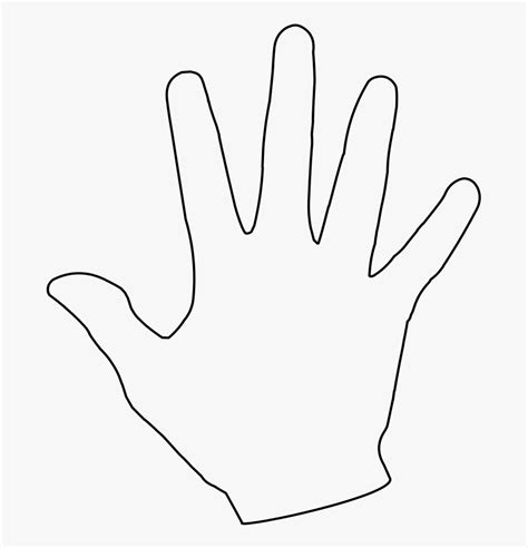 Handprints Clipart Outline And Other Clipart Images On Cliparts Pub