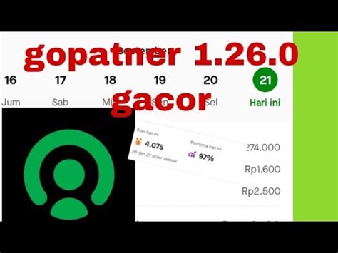 Terapi Akun Gojek Anyep Dengan Menambah Jam Online Gojek Gojekgacor Gopatner YouTube