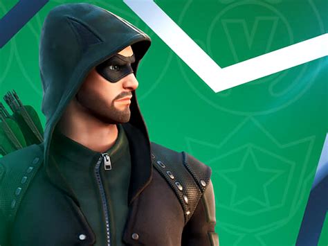 Dc Comics Green Arrow Is The Featured Skin In Fortnites Second Crew