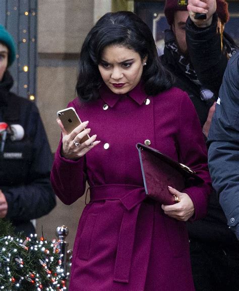 Vanessa Hudgens On The Set Of The Princess Switch Switched Again In