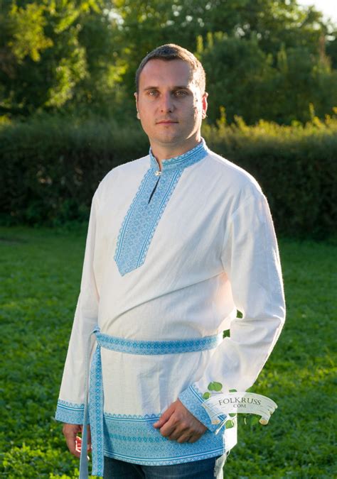 Russian Cotton Shirt Kosovorotka For Men Ubicaciondepersonascdmxgobmx