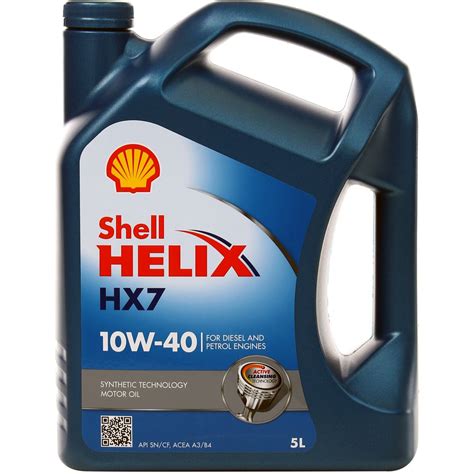 Shell Helix Hx7 Engine Oil 10w 40 5 Litre 300012228 Cut Price Parts