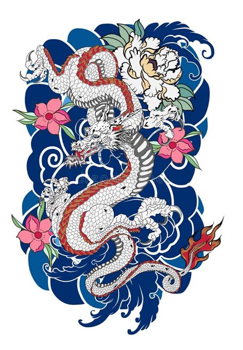 Traditional Japanese Dragons Tattoos