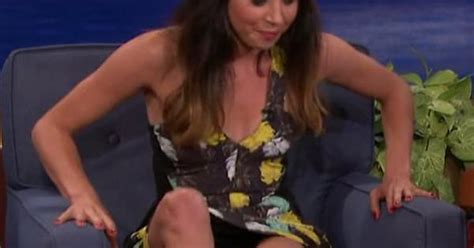 Not Sure Where This Goes But I Spotted This On Conan Aubrey Plaza Upskirt Imgur