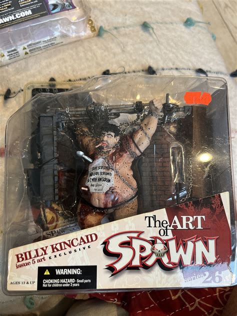 Mcfarlane Toys The Art Of Spawn Series Issue Billy Kincaid Action