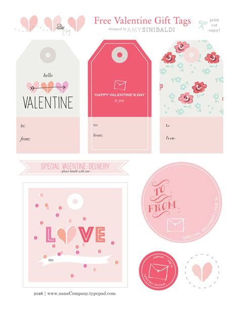 It is a wonderful chance to tell the person you love you should visit styleflyers.com to get free valentines day flyers template. nanaCompany Valentine Gift Tags | free printable - nanaCompany