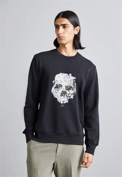 Ps Paul Smith Bunnyskull Sweatshirt Blackschwarz Zalandoch