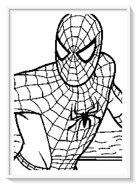 Spiderman Para Pintar Colorear Dibujo Im Genes 2530 The Best Porn Website