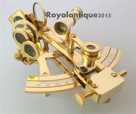 4 astrolabe nautical brass sextant working reproduction maritime golden finish with images