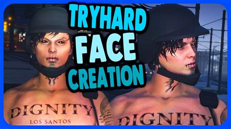 Best Tryhard Male Face Creation Gta 5 Online🥶 Boy Character Creation