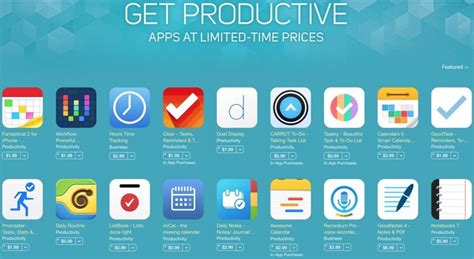 Make the most of your ipad with these apps that will boost your productivity! Apple Launches 'Get Productive' Promotion for iOS and Mac ...