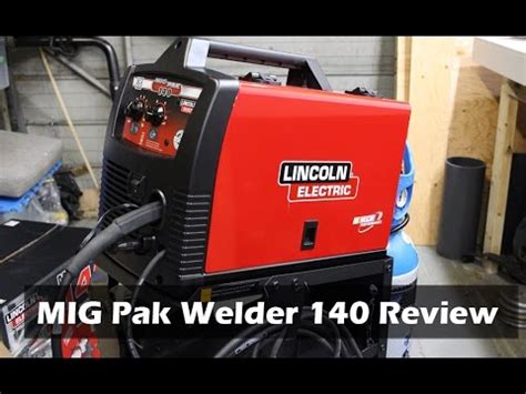 Lincoln electric pro core 100 welder limited edition nascar. Lincoln Electric MIG Pak Welder 140 Review - YouTube