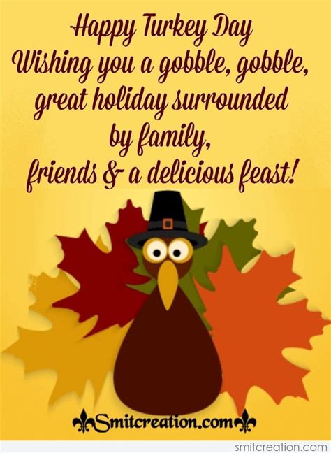 Happy Turkey Day Wishes For Friend