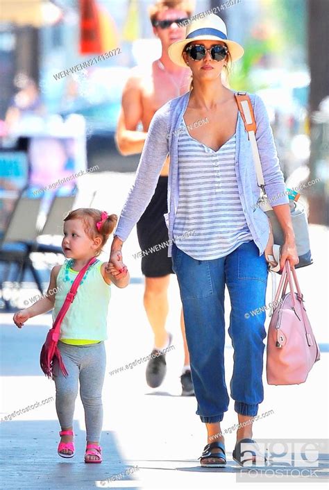 Jessica Alba Spends Quality Time With Her Daughter Haven At A Park In Beverly Hills Before