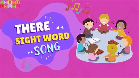 There Sight Word Song Youtube