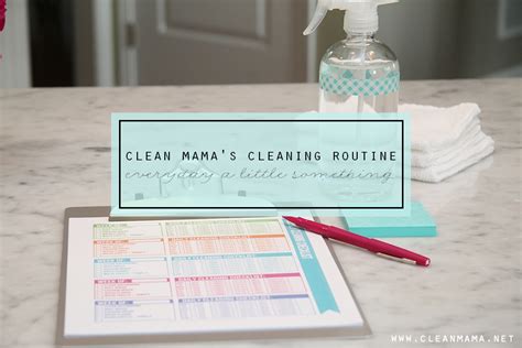 Clean Mamas Cleaning Routine Cleaning Routine Clean Mama Cleaning
