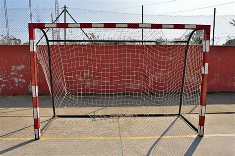 Volleyball court dimensions and measurements are pretty easy to remember. Handball Court Stock Photos, Pictures & Royalty-Free ...
