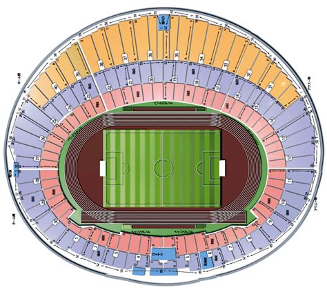 Urawa Reds Supporters Media Site Seat Map