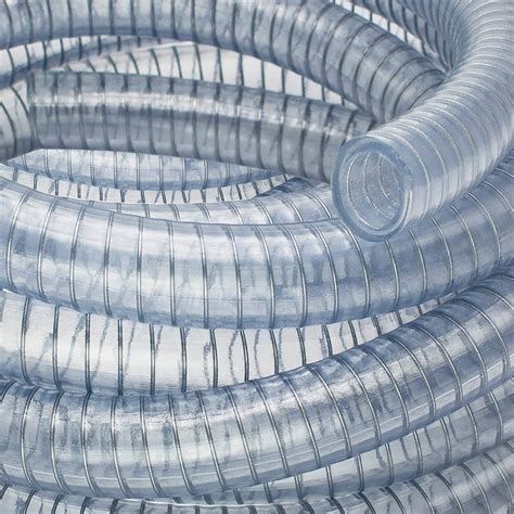 Suction Hose 25 Mm 1 Inch Transparent Clear Spiral Hose Convection