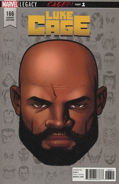 Luke Cage 166 Cover D Incentive Mike Mckone Legacy Headshot Variant