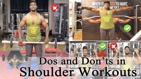 the perfect shoulder workout gym workouts do s and don ts in shoulder workout body building