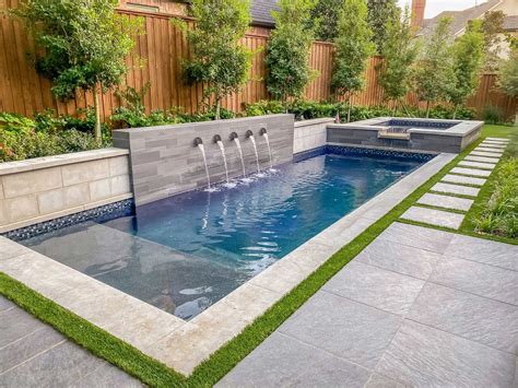 Dallas Landscape Architect Ddla Design — Beverly Backyard Pool