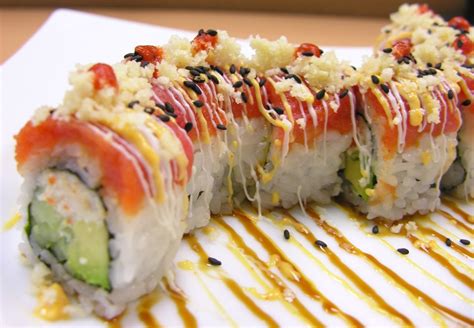 Crunchy Dragon Roll Sushi