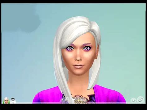 Sims 4 Hairs Brownies Wife Sims Long Straight Parted Hairstyle Recolors