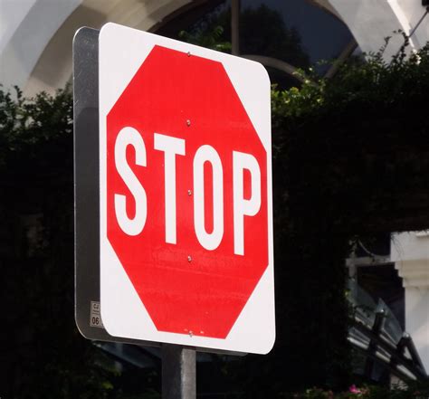 Stop Sign Free Stock Photo Public Domain Pictures