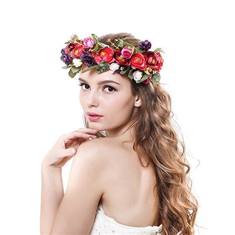 35 Beautiful Wedding Flower Crowns Floral Hair Crown Rose Flower