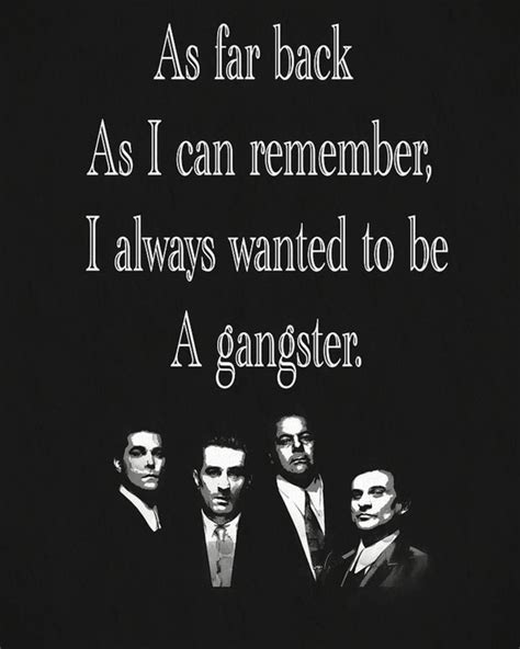 Goodfellas Quote Poster Canvas Print Wooden Hanging Scroll Frame