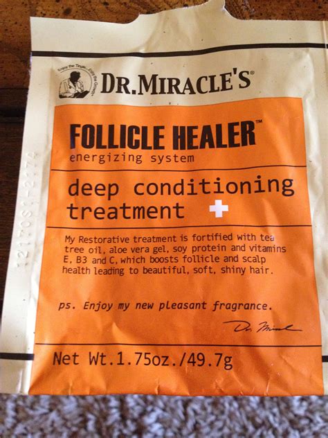 Dr miracles deep conditioning treatment 49,7gr. Dr. Miracle's Follicle Healer | Miracle hair products ...