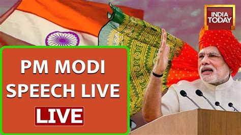 Pm Modi Live Speech Pm Modi Speech From Red Fort Live Independence