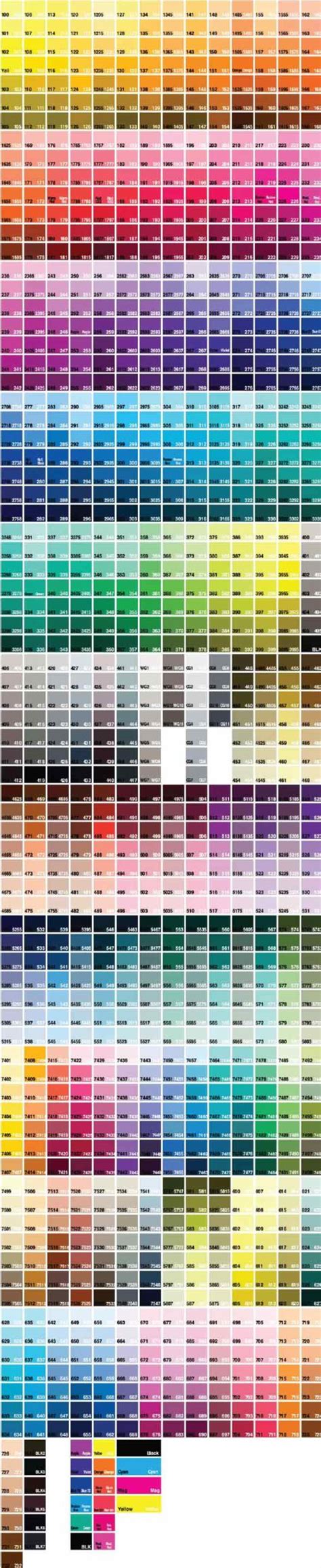 Pms Colour Chart Pdf