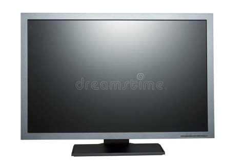 Tft Flat Panel Monitor Stock Photo Image Of Connect Display 344966