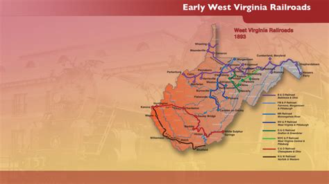 Transportation In West Virginia Mh3wv Railroads Highways Airports