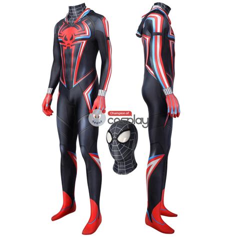 Spiderman Costume Spider Man Ps5 Miles Morales 2099 Cosplay Suit