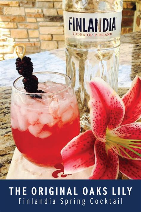 The Original Oaks Lily Is A Flavorful Cocktail To Enjoy This Spring At Your Kentucky Derby Party
