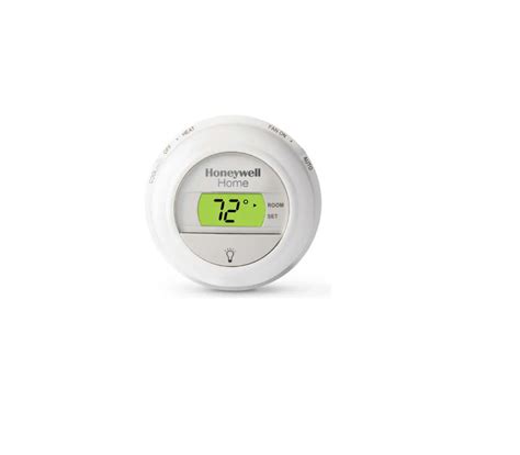 Honeywell T8775a Digital Round Non Programmable Thermostat Installation
