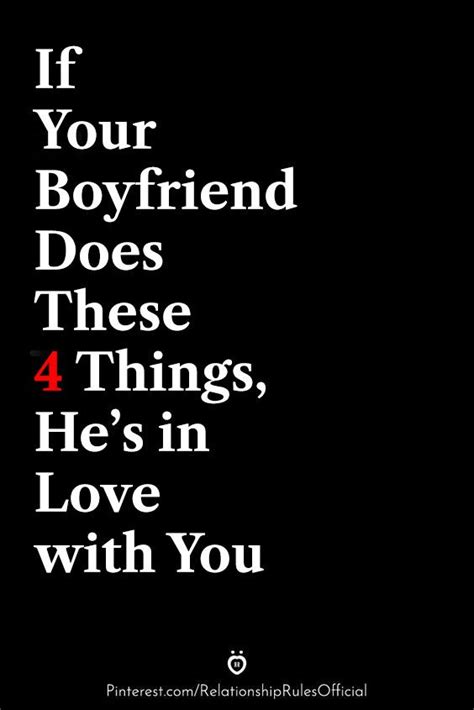 If Your Boyfriend Does These 4 Things Hes In Love With You In 2020