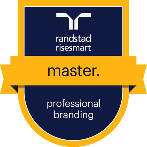 Randstad Risesmart Professional Branding Master Credly