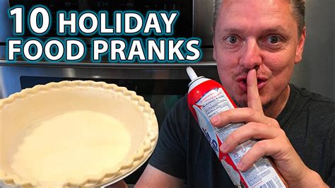 One trick that might work better on the elderly crowd is plugging in a wireless mouse or keyboard to you'll be able to control their computer from across the room and get to enjoy all the looks of confusion they'll have on their face. 10 TOP Holiday Dinner Pranks on Family! - YouTube