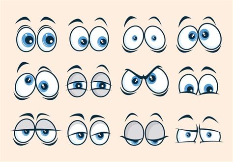 Cartoon Eyes Collection 367393 Download Free Vectors