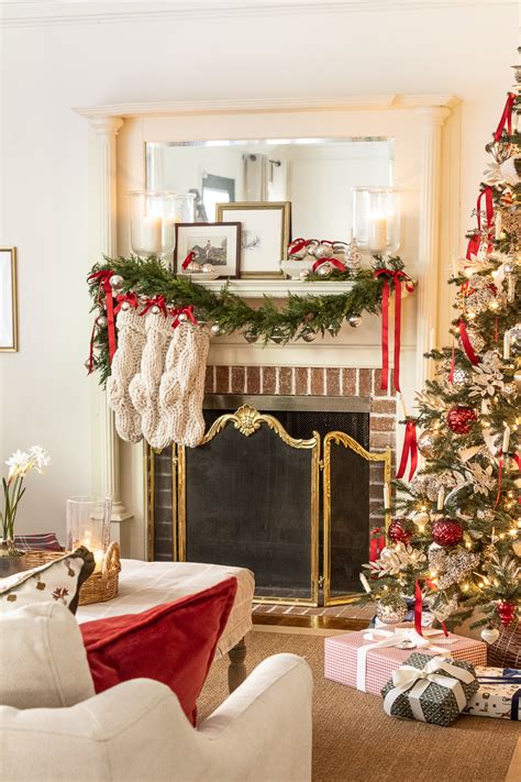 Our Classic And Cozy Christmas Living Room Sincerely Marie Designs