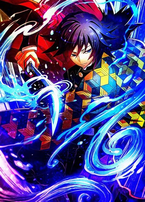 Customize your desktop, mobile phone and tablet with our wide variety of cool and interesting demon slayer wallpapers in just a few clicks! 'Anime Demon Slayer Giyuu' Metal Poster Print - Reo Anime ...